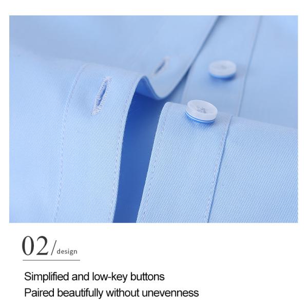 Plus Size Short Sleeve Formal Dress Shirts for Men Custom Business Work Office Shirts