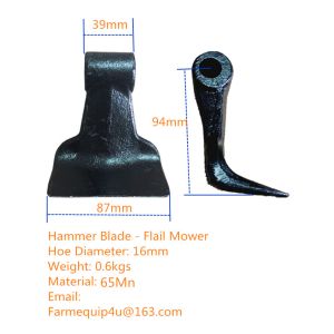 Hammer Blade for EFGC,EFGCH,AGF Flail mower blade