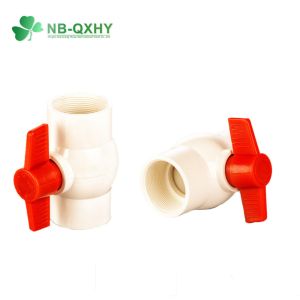 Customizable ASTM PVC Compact Ball Valve with Customized Request and Butterfly Handle