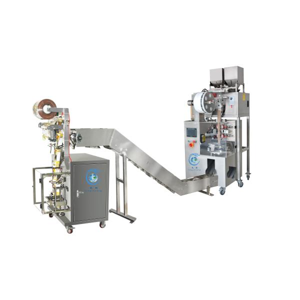 Beauty Tea Nylon Pyramid Tea Bag Packing Machine Triangle Shape