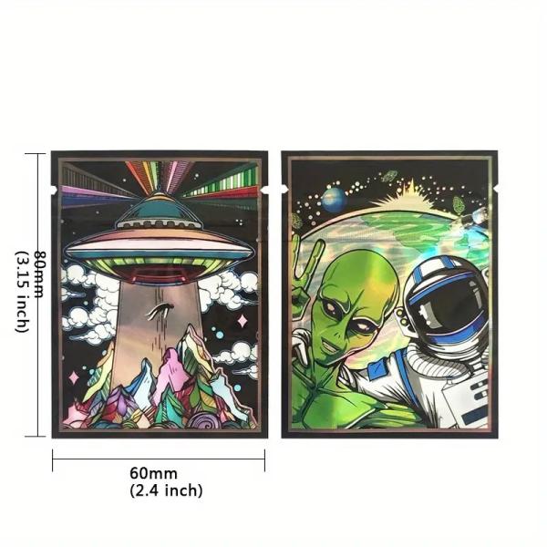 Customizable Aluminium Zipper Bag Securely Store In Cool/Dry Place 3.5 Mil