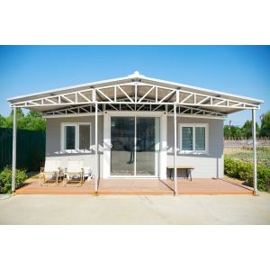 Quality 40ft Expandable Container Home with 72m² Living Area Customized Colour and Ready-to-use Plumbing for sale