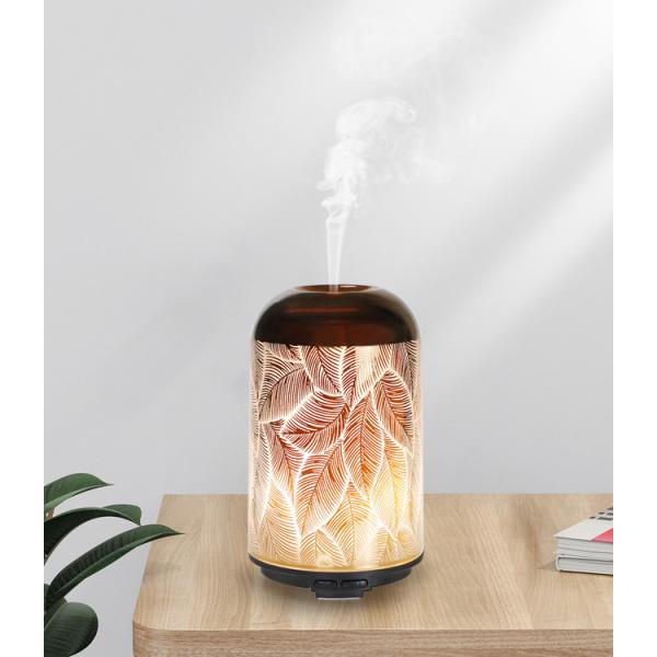 Ultrasonic 7 Color Changing Aroma Diffuser , 20-30ml/H 100ml Luxury Fragrance Diffuser