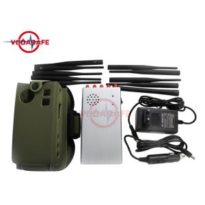 Portable 10 Channels Remote Control Jammer Stable Performance For Conference