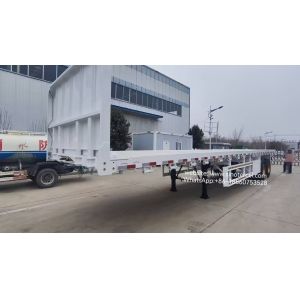 Superlink Trailers Double trailer, a semi-trailer with a saddle at the front and