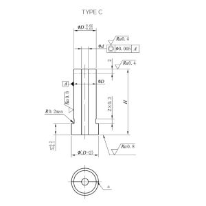 OEM ODM Available Carbide Punches Dies , Tungsten Carbide Mold Parts