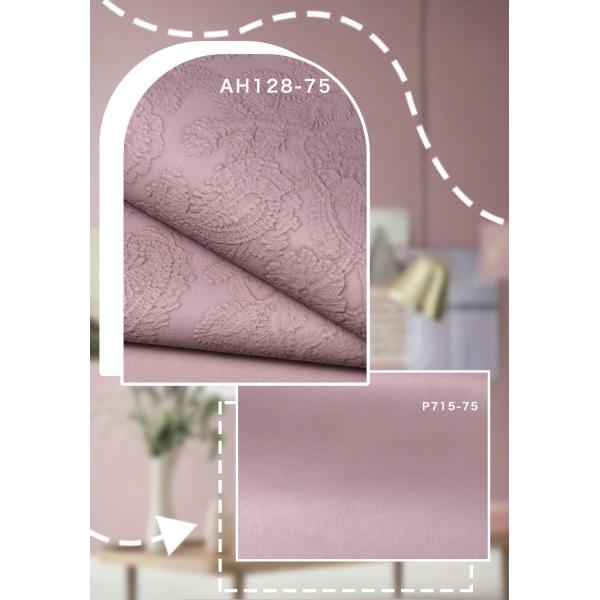 3D Retro Floral Embossed PVC Leather For Handbag Packaging Box Decorative Fabric Placemat Faux Leather