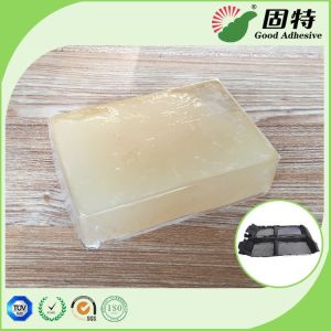 China Pressure Sensitive Industrial Hot Melt Glue , Milk Yellow Car Trim Adhesive Hot Melt on sale