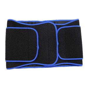 NANBIN Blue Neoprene Fabric Waist Trainer Velcro Waist Cincher
