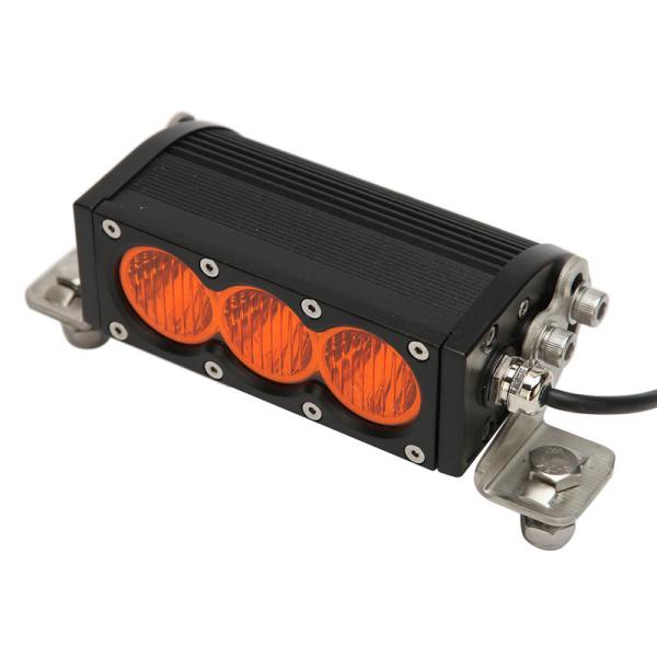 Hotsales 30W yellow flood single row led light bar CREE LED PC lens HCB-L30SDC