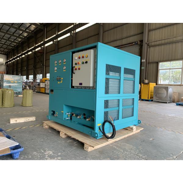 25HP R134a R410A R32 refrigerant tank gas recovery unit oil less ISO tank