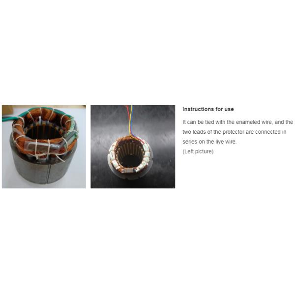 BK05-BB1D 8A 150 Deg C Thermal Overload Switch For Motor