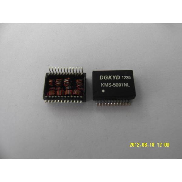 Buy High Voltage Safety 24 PIN Power Ethernet Transformer SMD for 1000BASE at wholesale prices