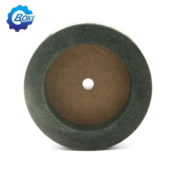 Buy Good Performance Green Cup Shape 150mm Bk Polishing Wheel For Edging Machine at wholesale prices