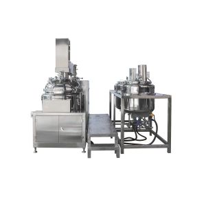 Chemical Mixing Machinery 200-500l Creams Homogenizer Ointment Vacuum Emulsifyin