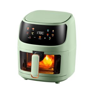 Electric Power Source Visible Window Multi-Function Hot Air Fryer