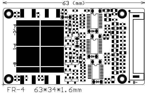 Li-18650-13S3PLithium battery pack-46.8V 10.5(10.2)Ah-PCM 48V For Electric Bicycle Battery