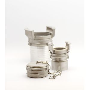 Aluminum Hose Shank Coupler multi-serrated or composite tail