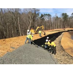 150mm Plastic HDPE Geo Geocell For Erosion Control Anti Corrosion GM100-330