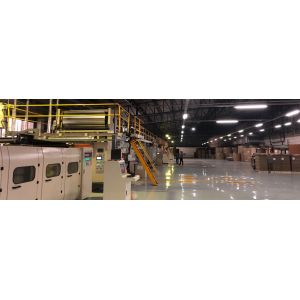 Paperboard 5 Ply Automatic Carton Packing Line Single Facer