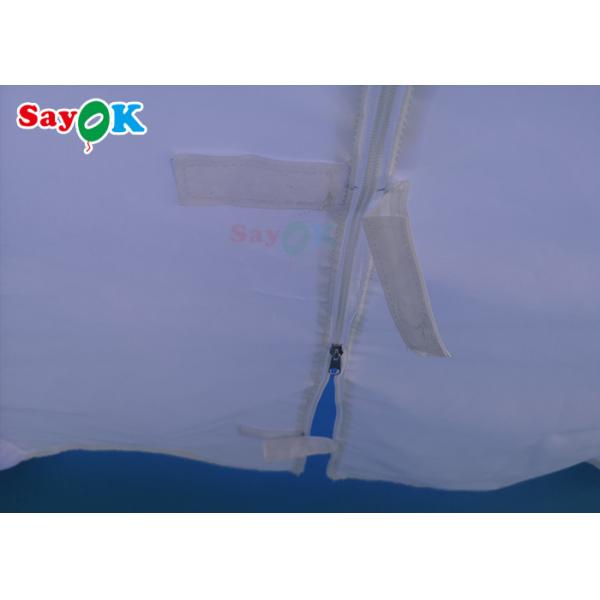 White Outdoor Camping Inflatable Bubble Tent House Dome 6x5x3.2mH