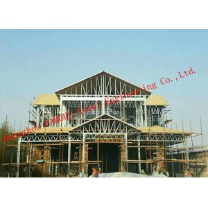 New Zealand AS/NZS Standard Construction Steel Villa House Pre-Engineered