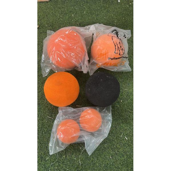 2 Inch Concrete Pump Parts , Sponge Clean Out Ball For Cleaning