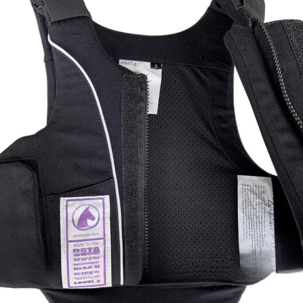 Protection Function Children's Training Equestrian Vest with Thicken Layer