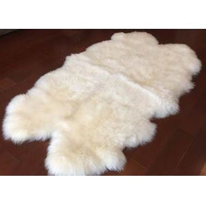 Real Sheepskin Rug Customized Size 110 x180cm Australia Long Wool Hides Rug