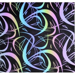 Colorful Hook 50D Mechanical Bullet Fabric