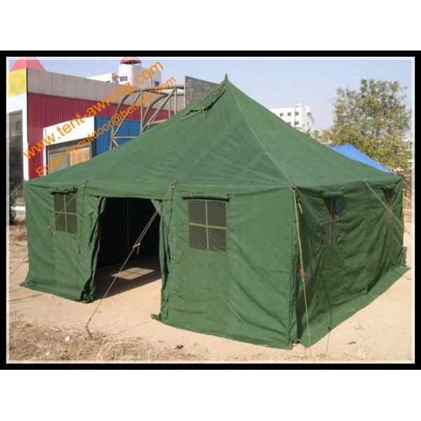 Buy Pole-style Galvanized Steel Waterproof  Military Canvas Army Camping Tent at wholesale prices