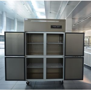 Stainless Steel Refrigerator for Fruits and Vegetables Temperature 2-8C/2-8C/-6