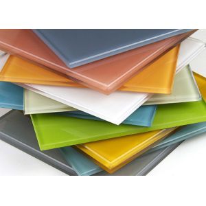 China Fashion Lacobel Painted Glass Size Customized With Beautiful Appearance on sale