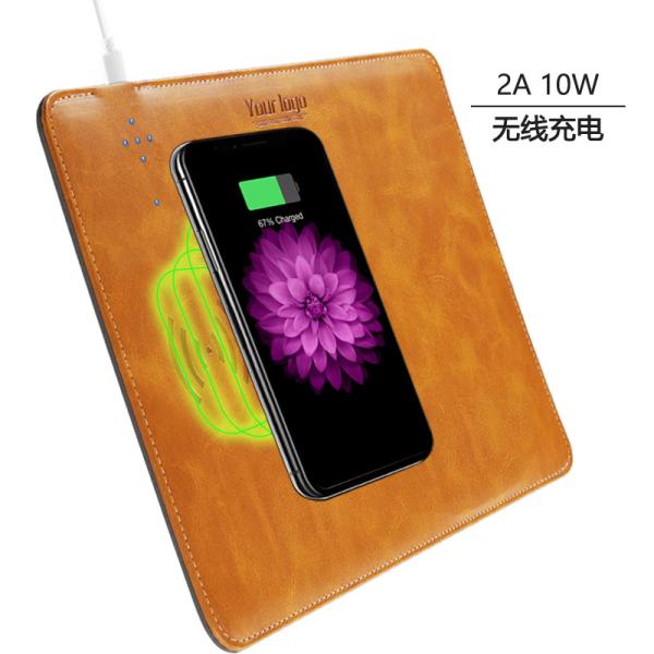 Thick 6mm Mouse Pad Wireless Charger