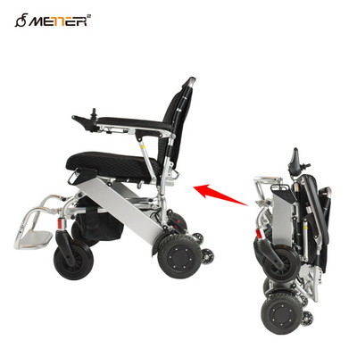Buy 220.46LB Load Lightweight Electric Wheelchair For Handicapped at wholesale prices