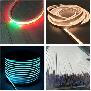 Outdoor Waterproof LED Strip Light Flexible SMD3528 IP66 12VDC Front / Rear