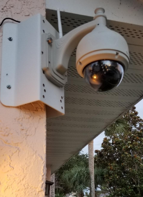 Customized Instruction Pole Mount Universal Corner Bracket for Most Wall Mounts Cameras