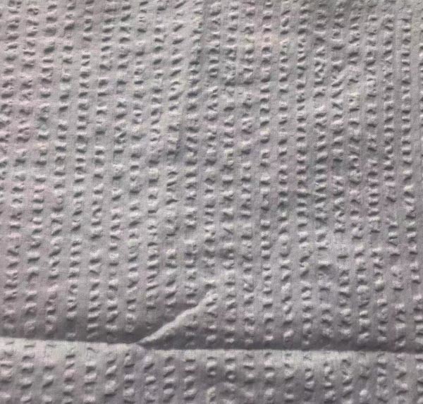 Buy Grey Reactive Dyed 115gsm Cotton Seersucker Fabric at wholesale prices