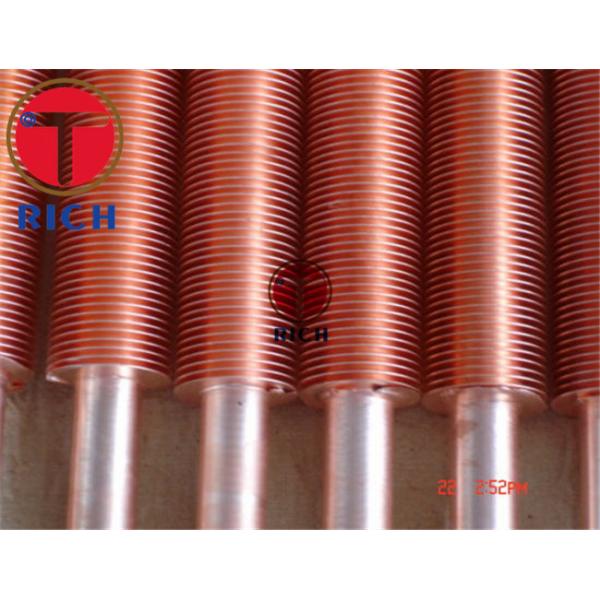 Buy Aluminium Copper Extruded Embedded Special Steel Pipe Heat Exchanger For Radiators Evaporator at wholesale prices