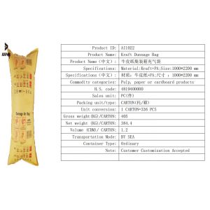 Avoid Collision AL0912 900*1200mm Inflatable Dunnage Bag