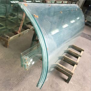 Custom Curved Glass Building Greenhouse Wall Balcony Railing Tempered Curve