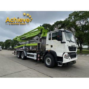 40X-5RZ Used ZOOMLION Concrete Pump SINOTRUK HOWO 6X4