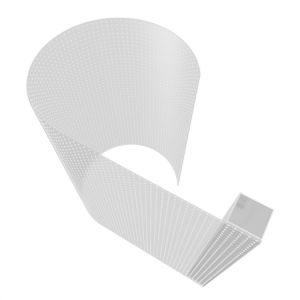 Adhesive LED Transparent Film Screen On Glass Advertising Video Wall P10 DC5V