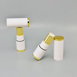 Luxury Wholesale Lipstick Tube Empty Packaging Flat Mouth Seal Ring
