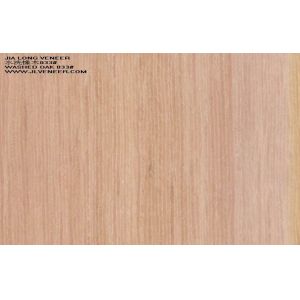 Washed Engineered Wood White Oak Veneer , Sliced Cut Technics
