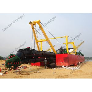 Quality 1.3m Hydraulic Cutter Suction Dredger With Cummins Engine for sale