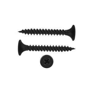 Metric Drywall Screws Coarse Thread for Black Gypsum Board Durable Steel