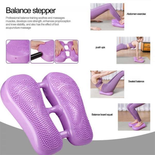 Air Balance Cushion Board Yoga Inflatable Stepper PVC Multifunctional Inflatable Balance Stepper