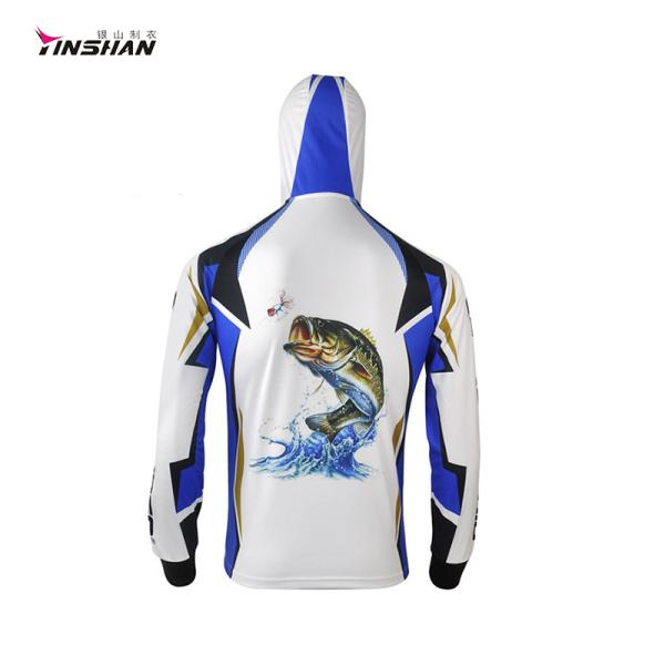 Fully Sublimation Print Custom Logo 100% Polyester Quick Dry Sun Protect Fishing Suit