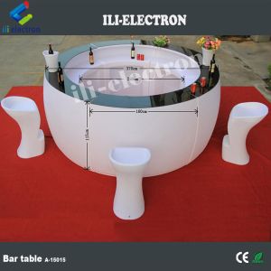 PE Plastic led lighting furniture led portable bar